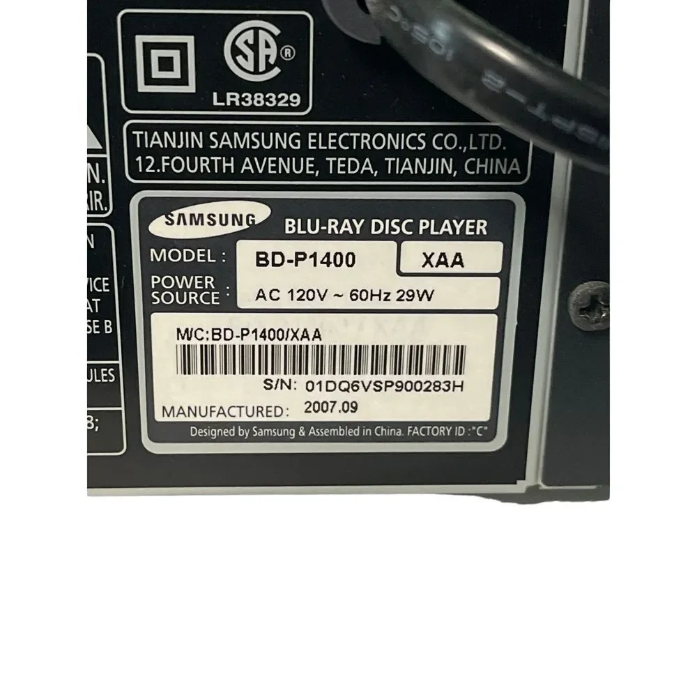 Samsung Blu-ray‎ Player with Discs - High-Quality Home Entertainment System